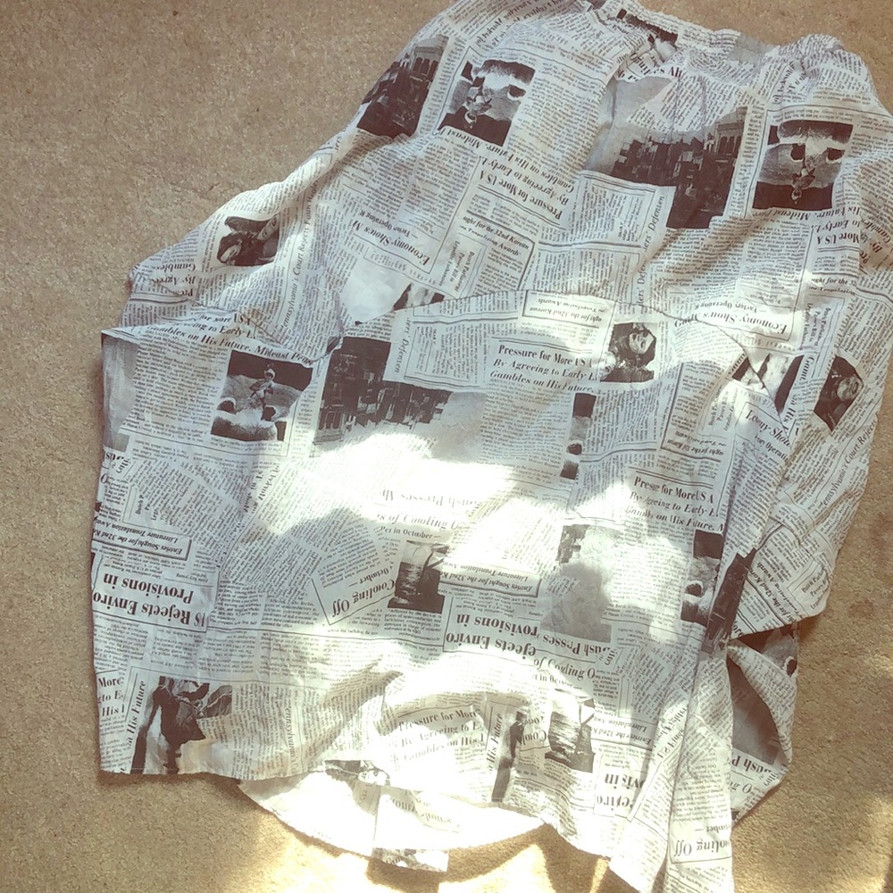 Newspaper 📰 Skirt